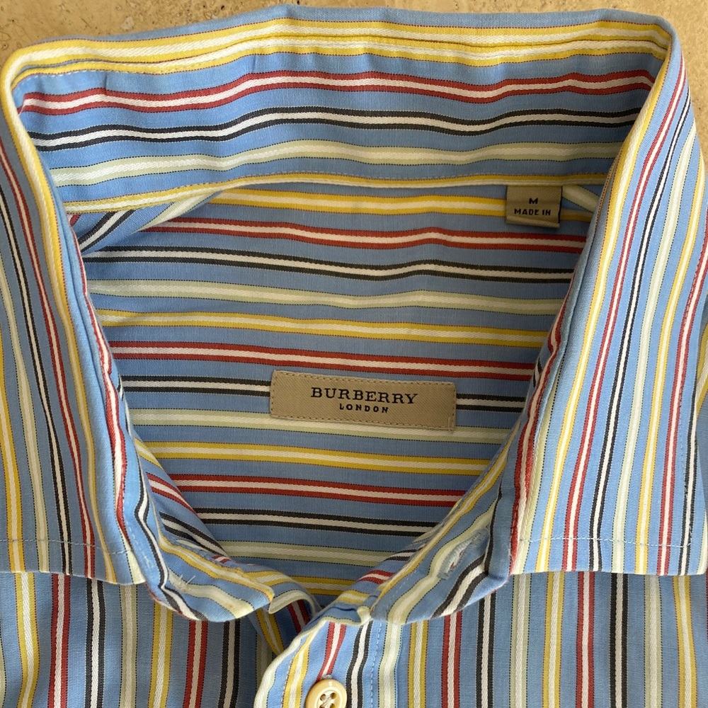 BURBERRY men’s button down shirt. Size M. Bundle and save!